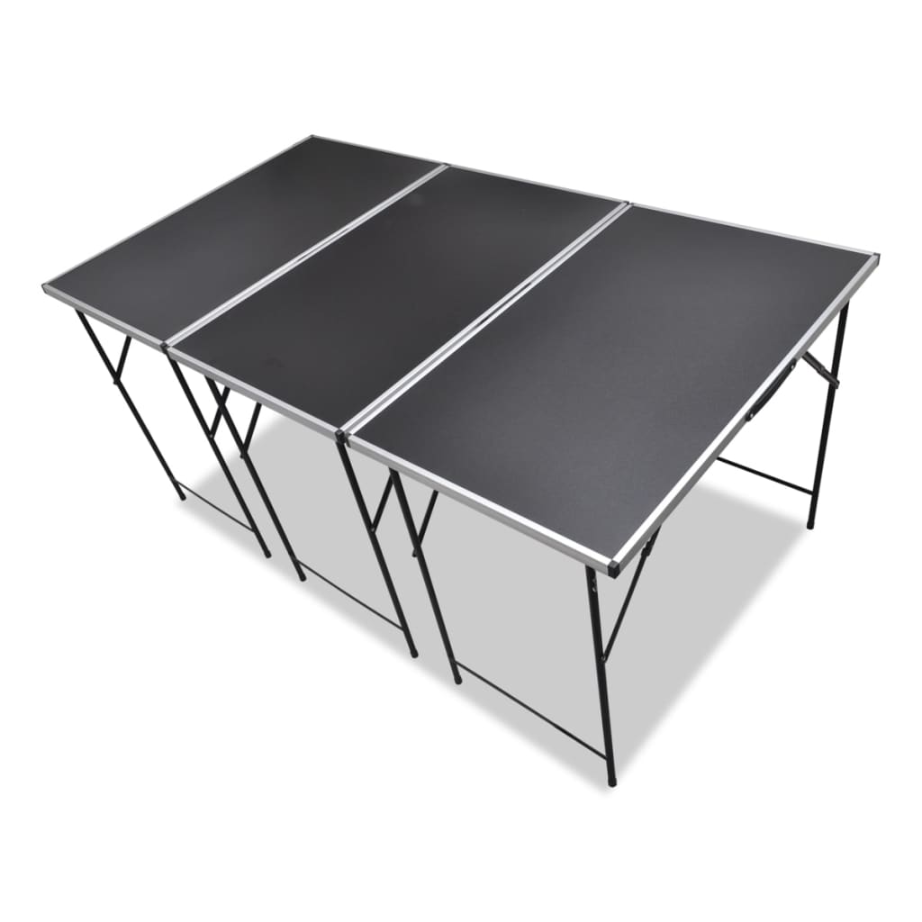 Arbeidsbord 3 Stk Sammenleggbare