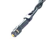 Kunstig Rund Busk 27 Cm Med Solcelledrevet Lys 2Stk