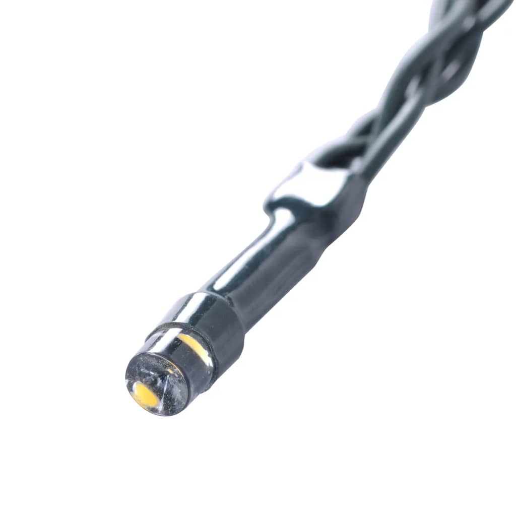 Kunstig Rund Busk 27 Cm Med Solcelledrevet Lys 2Stk