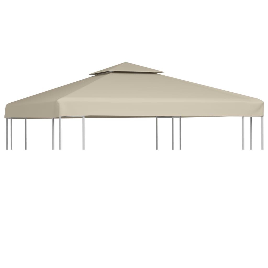 Erstatningstrekk For Paviljong 310 G/M² Beige 3 X 3 M