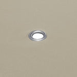 Erstatningstrekk For Paviljong 310 G/M² Beige 3 X 3 M