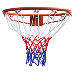 Basketballkurvsett Med Netting Oransje 45 Cm
