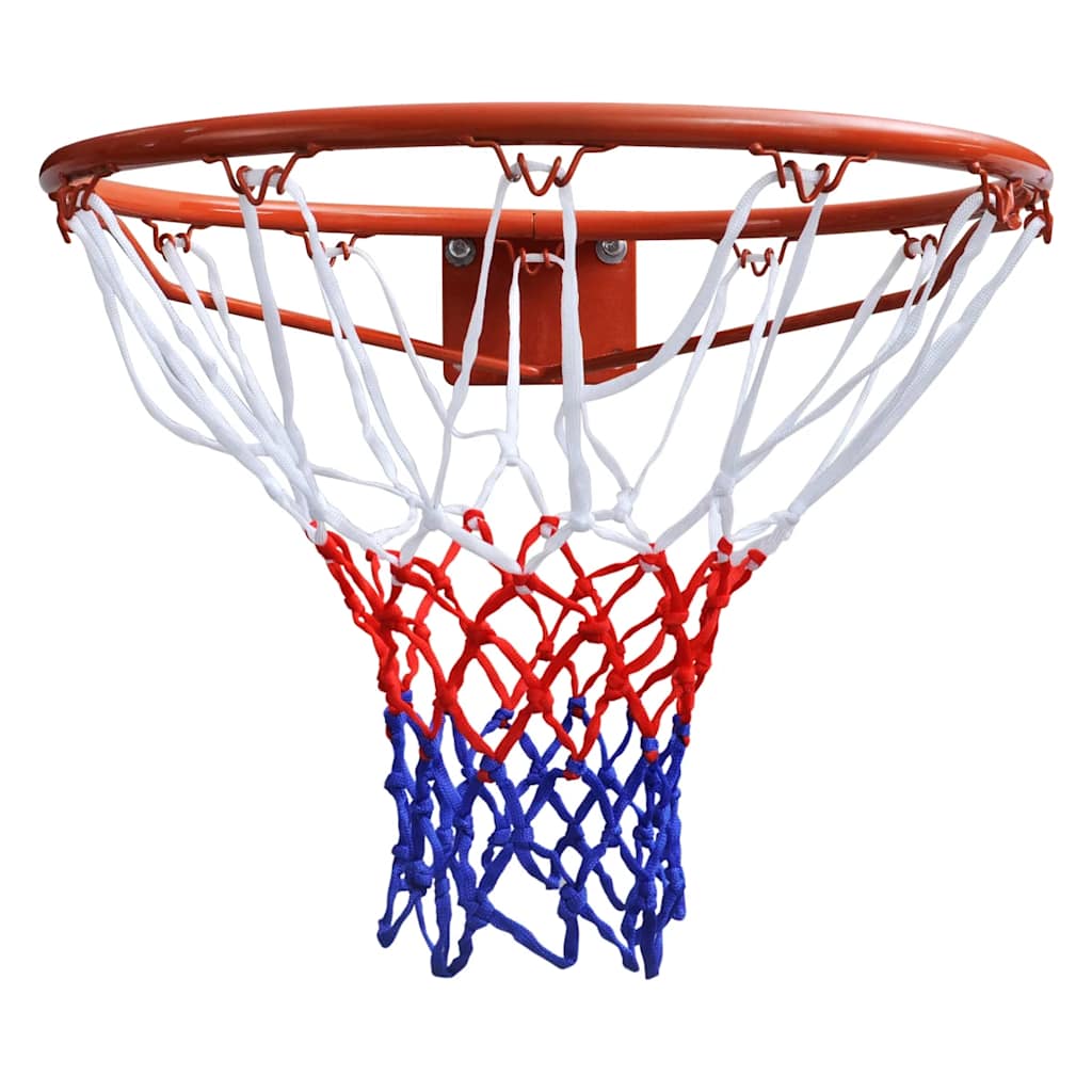 Basketballkurvsett Med Netting Oransje 45 Cm