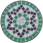 Plantebord Mosaikk Grønn Hvit