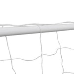 Fotballmålsett Med Stolper Og Nett 240X90X150 Cm Høykvalitets