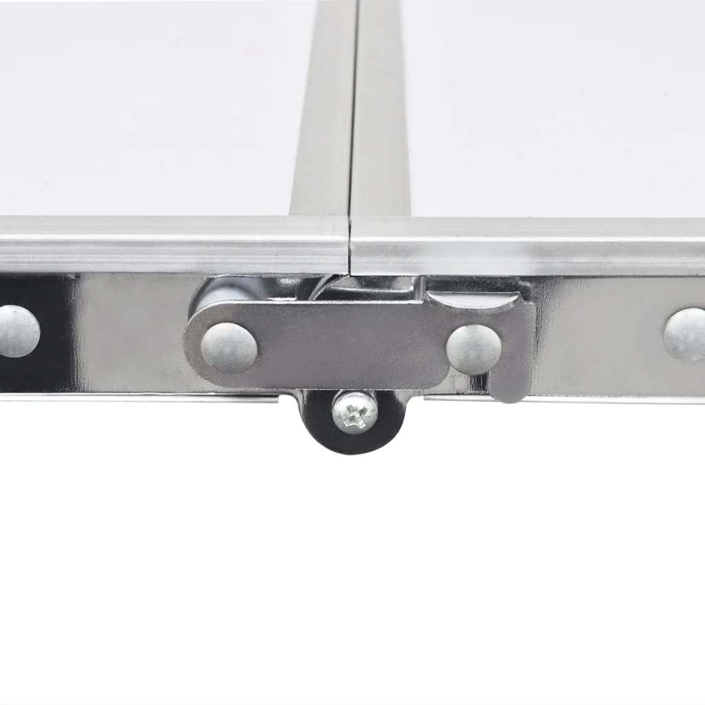 Sammenleggbart Campingbord Høydejusterbar Aluminium 120X60 Cm