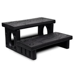 Trapp For Badestamp/Spa/Badekar Svart