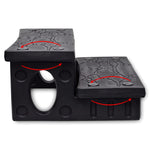 Trapp For Badestamp/Spa/Badekar Svart