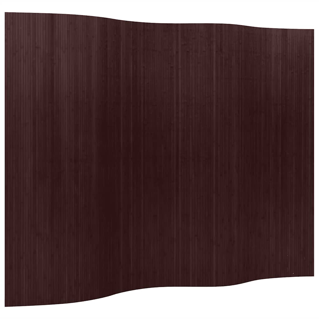 Romdeler Bambus Mørk Brun 250X165 Cm