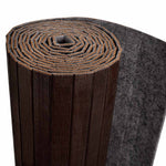 Romdeler Bambus Mørk Brun 250X165 Cm