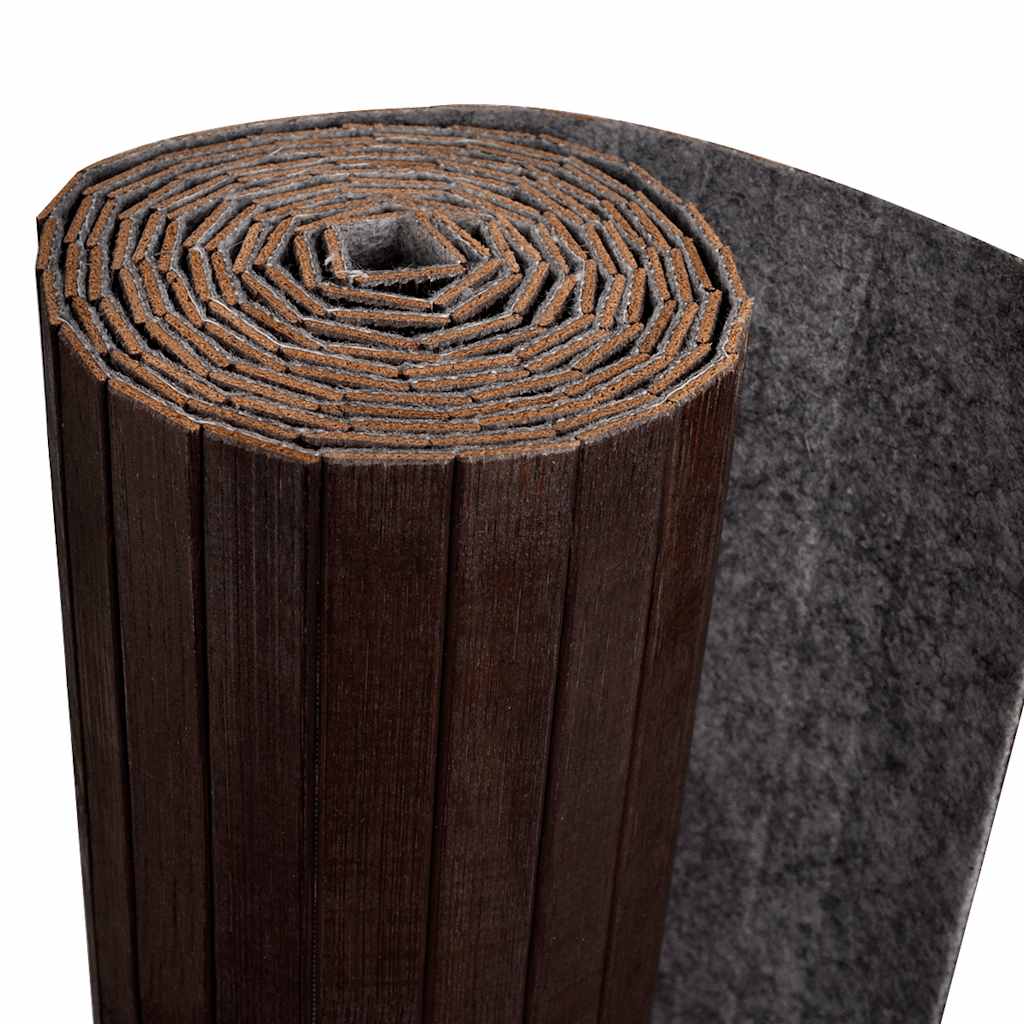 Romdeler Bambus Mørk Brun 250X165 Cm