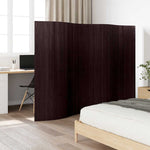 Romdeler Bambus Mørk Brun 250X165 Cm