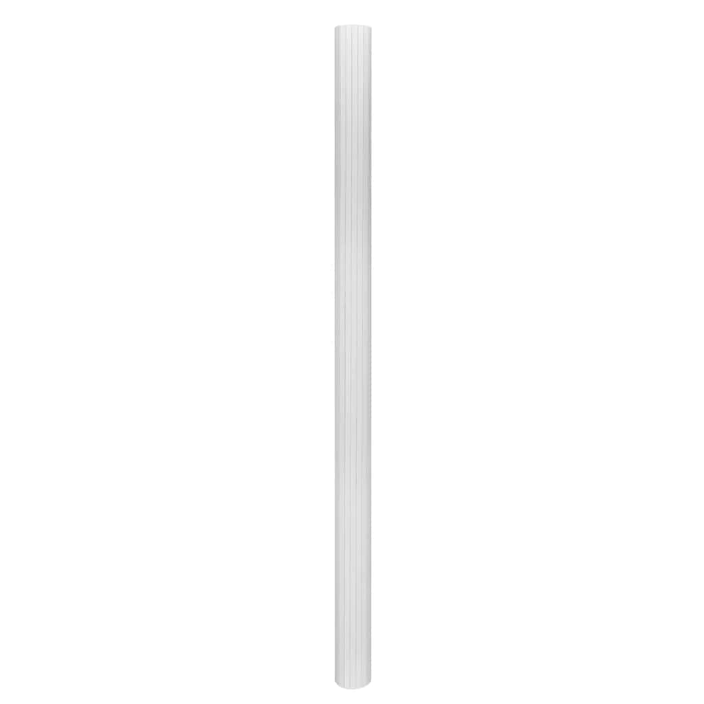 Romdeler Bambus Hvit 250X165 Cm