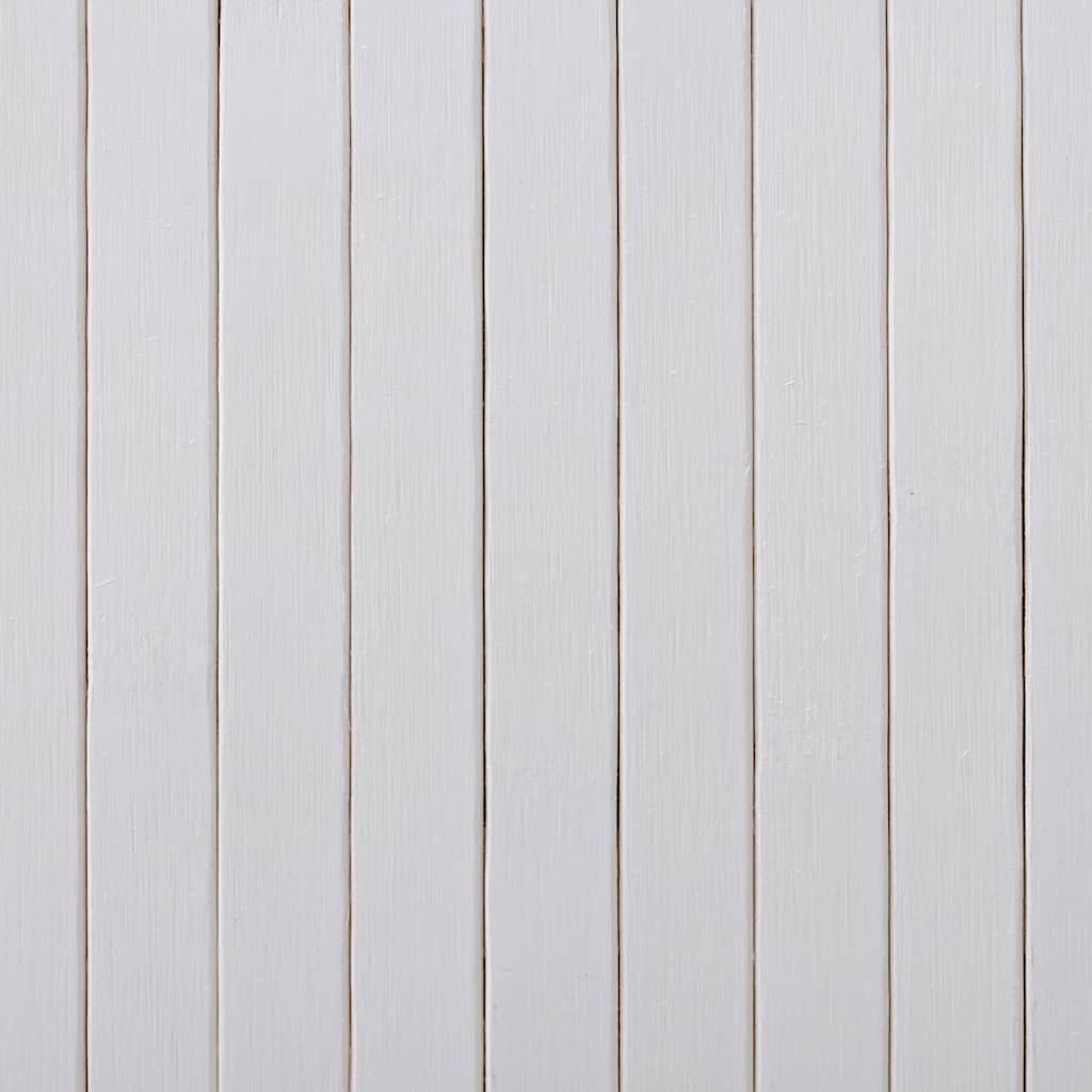 Romdeler Bambus Hvit 250X165 Cm