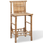 Barstoler 2 Stk Bambus