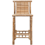 Barstoler 2 Stk Bambus
