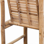 Barstoler 2 Stk Bambus