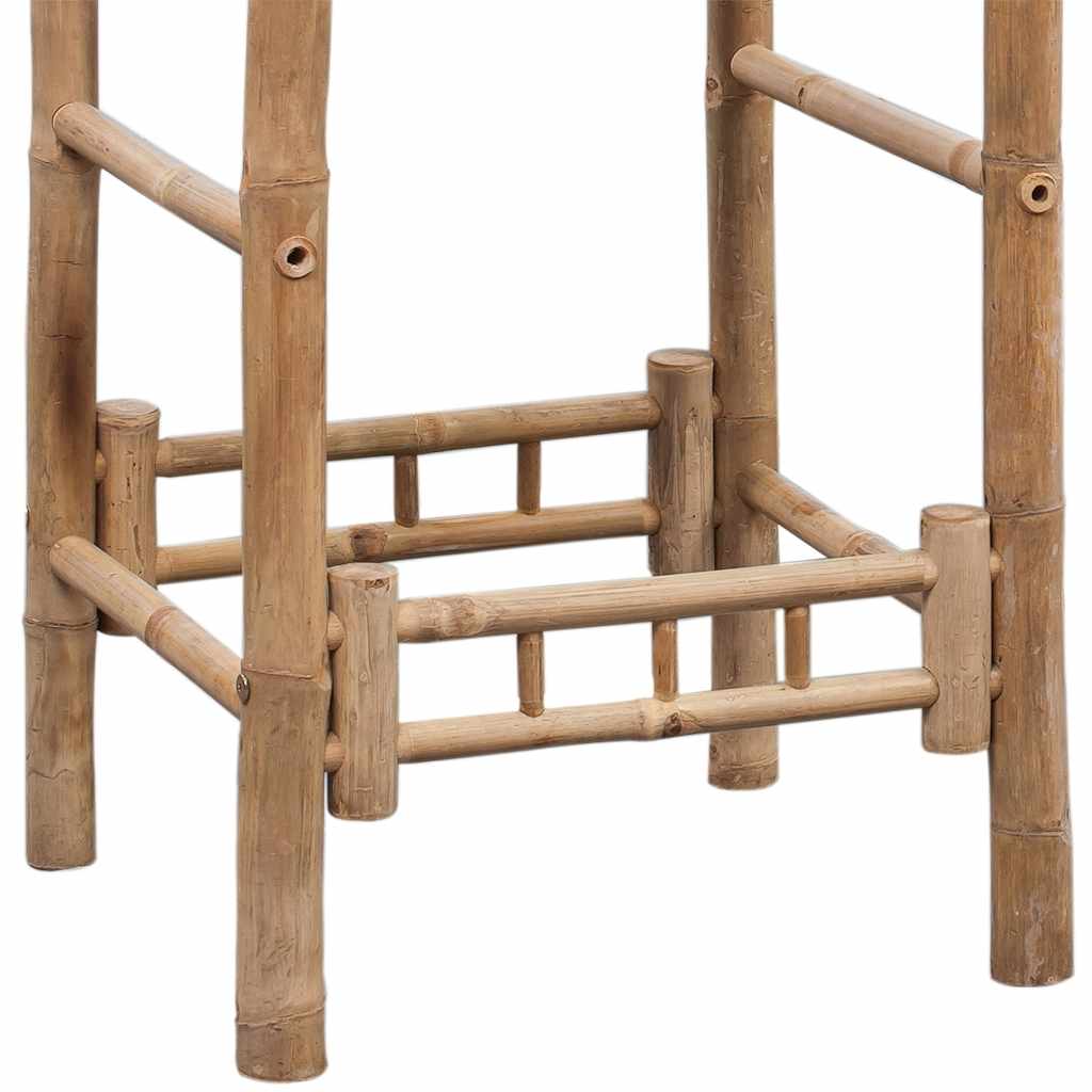 Barstoler 2 Stk Bambus