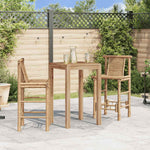 Barstoler 2 Stk Bambus