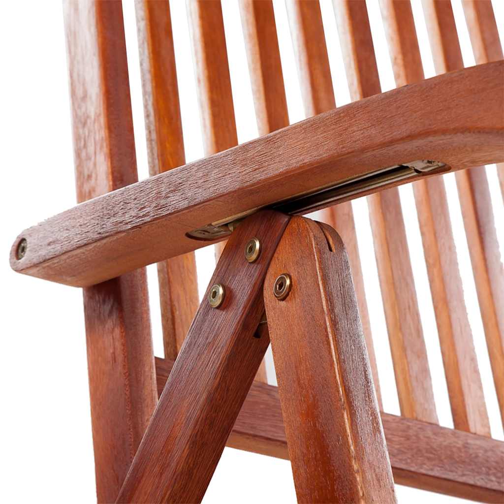 Sammenleggbare Stoler 2 Stk Heltre Akasie Brun
