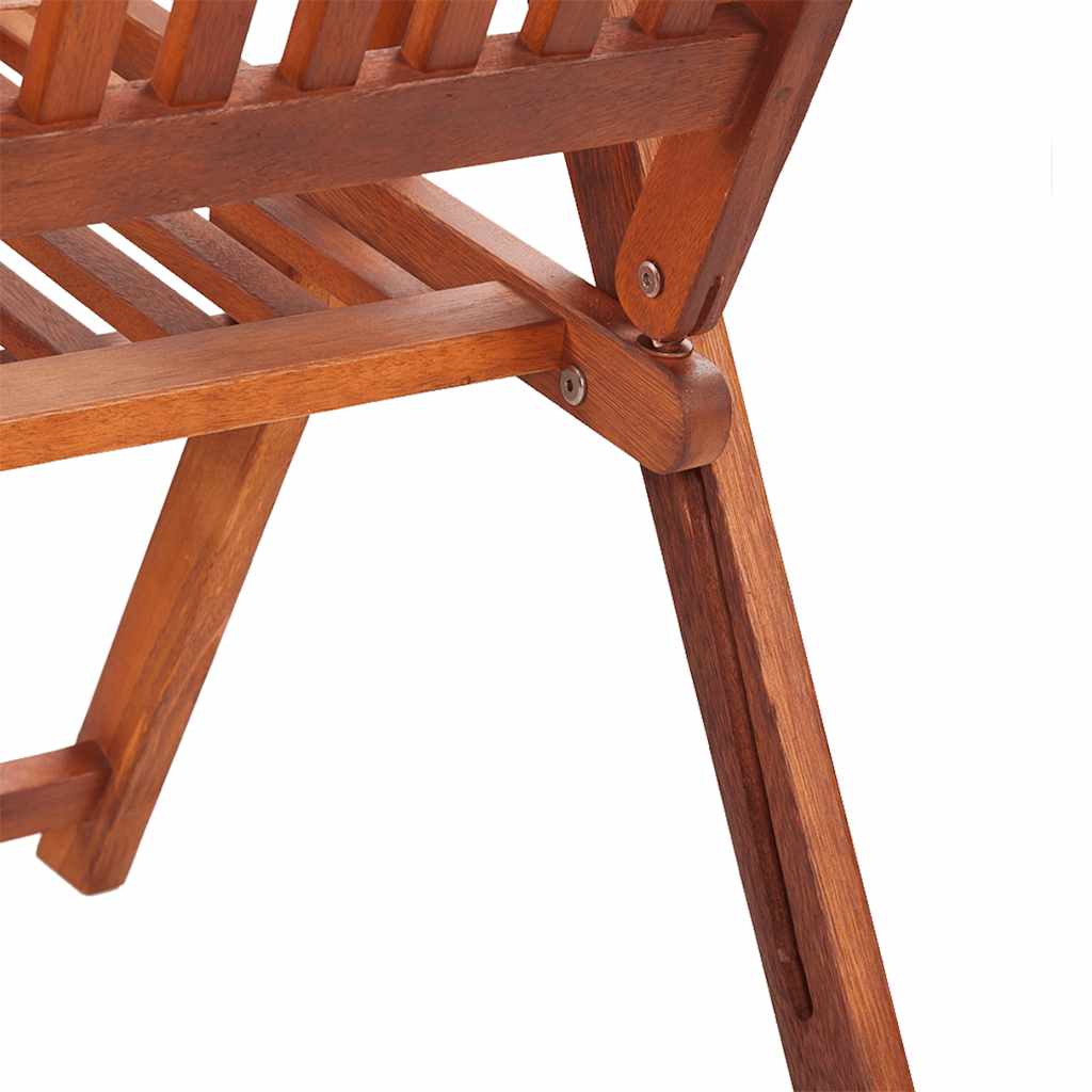 Sammenleggbare Stoler 2 Stk Heltre Akasie Brun