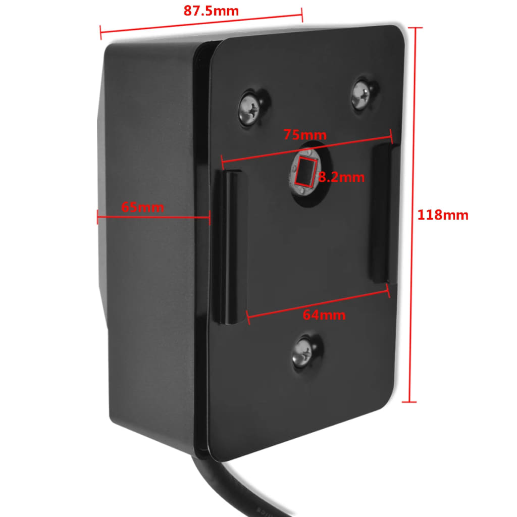 Bbq Rotisserie-Spyd Med Motor Stål 1000 Mm