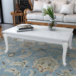 Salongbord 115X65X42 Cm Høyglans Hvit