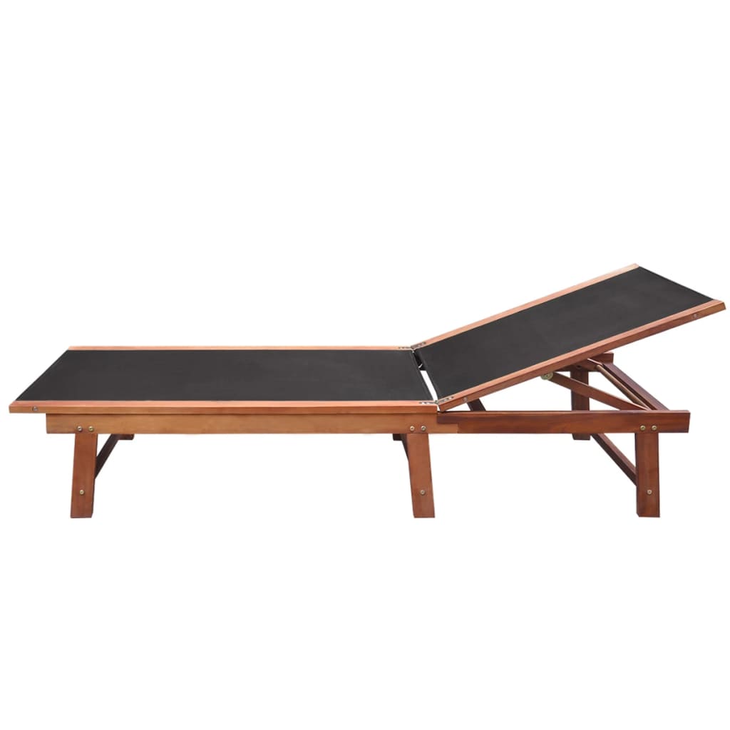 Solsenger 2 Stk Med Bord Heltre Akasie Og Textilene
