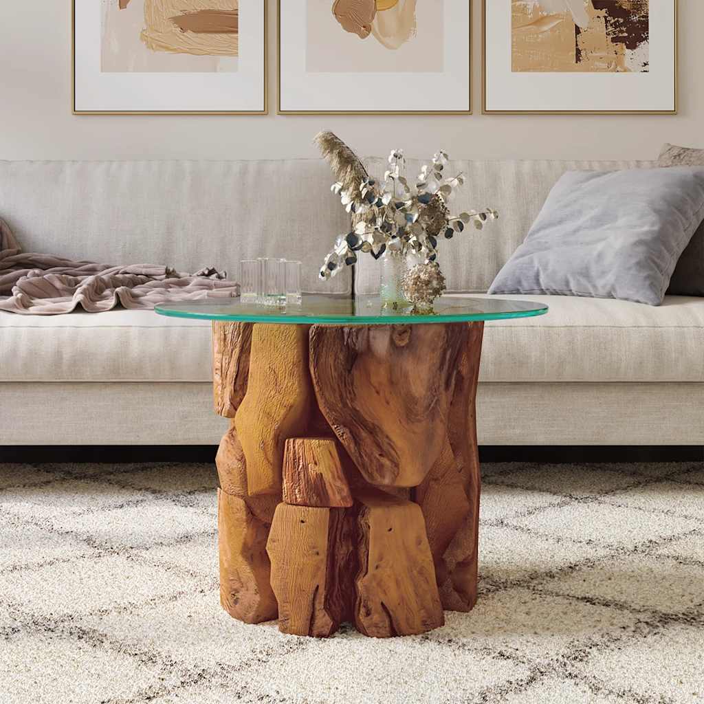 Salongbord Heltre Teak Drivved 60 Cm