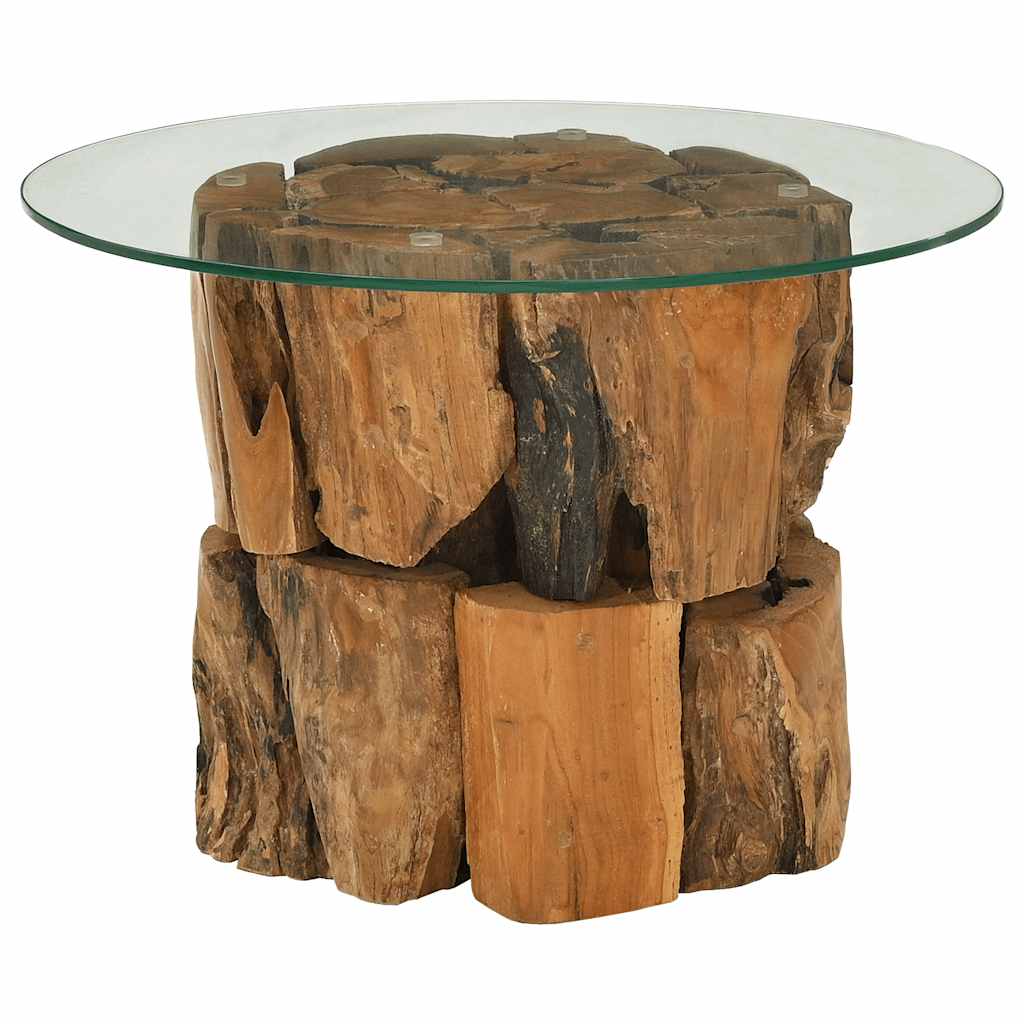Salongbord Heltre Teak Drivved 60 Cm
