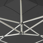 Foldbart Festtelt Med Vegger Aluminium 3X3 M Antrasitt
