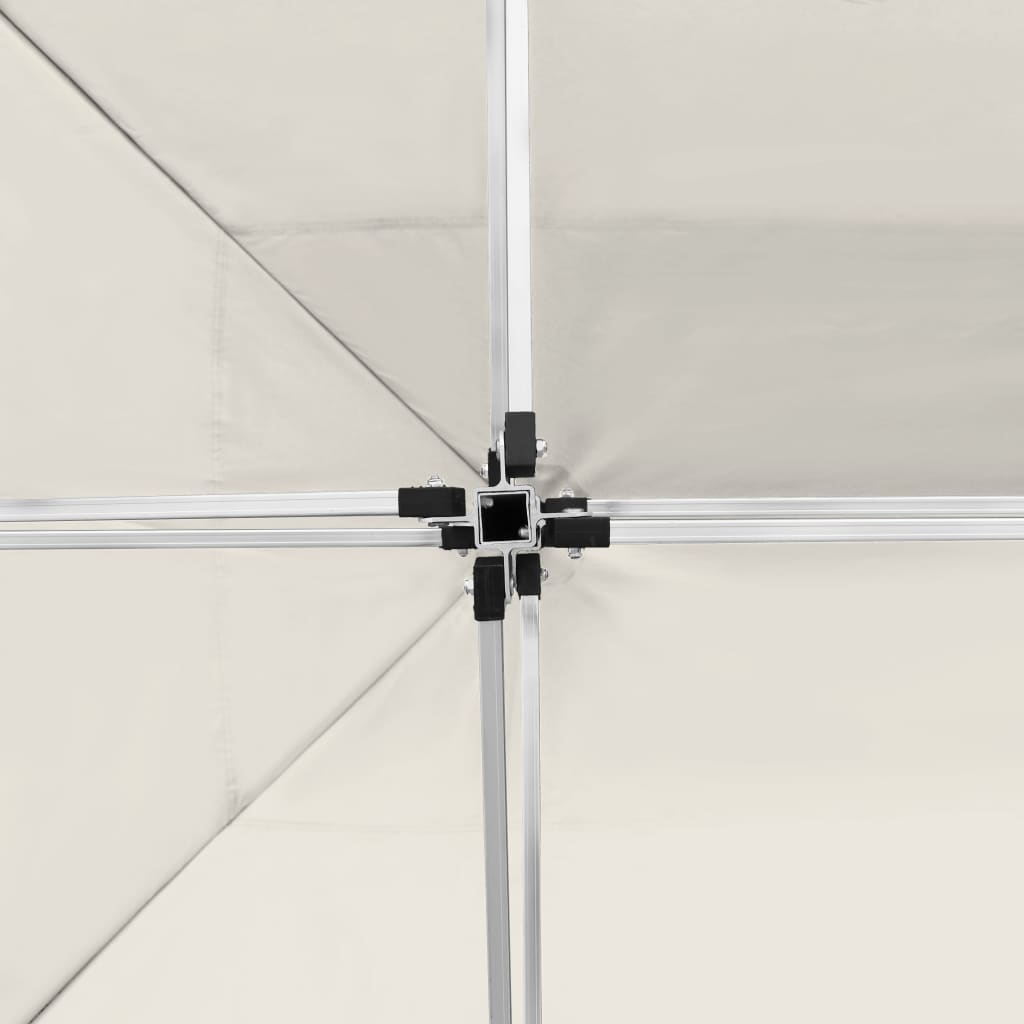 Profesjonelt Foldbart Festtelt Med Vegger Aluminium 4,5X3M Krem