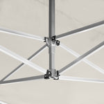 Profesjonelt Foldbart Festtelt Med Vegger Aluminium 4,5X3M Krem