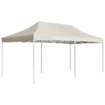 Profesjonelt Foldbart Festtelt Aluminium 6X3 M Krem