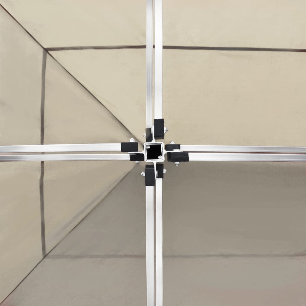Profesjonelt Foldbart Festtelt Aluminium 6X3 M Krem