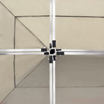 Profesjonelt Foldbart Festtelt Aluminium 6X3 M Krem