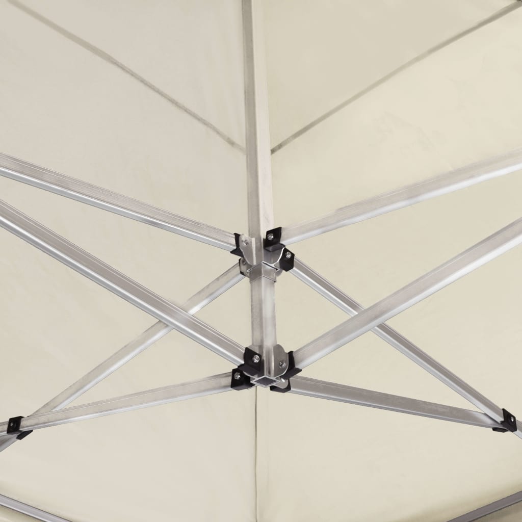 Profesjonelt Foldbart Festtelt Aluminium 6X3 M Krem