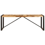 Spisebord 220X100X75 Cm Heltre Mango