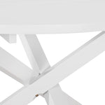 Spisebord Hvit 120X75 Cm Mdf