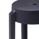Stablekrakker 4 Stk Svart Plast