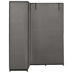 Hjørnegarderobe Grå 130X87X169 Cm
