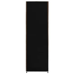Garderobe Svart 87X49X159 Cm Stoff