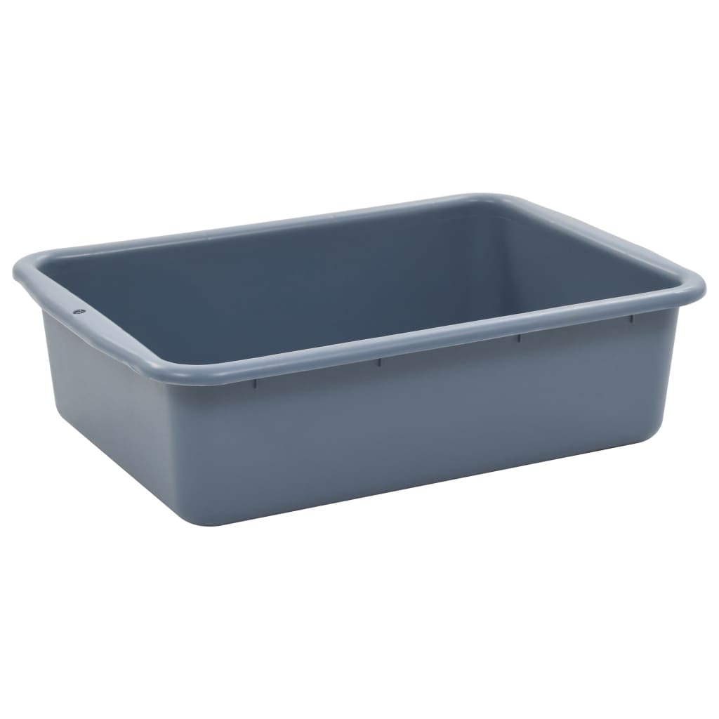 Kjøkkenvogn Med Plastbeholdere 82X43,5X93 Cm