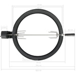 Rotisseriesett Grill 57 Cm Svart