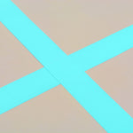 Oppblåsbar Gymnastikkmatte Med Pumpe 500X100X10 Cm Pvc Grønn