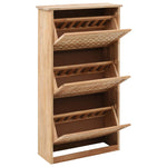 Skoskap 55X20X104 Cm Heltre Valnøtt