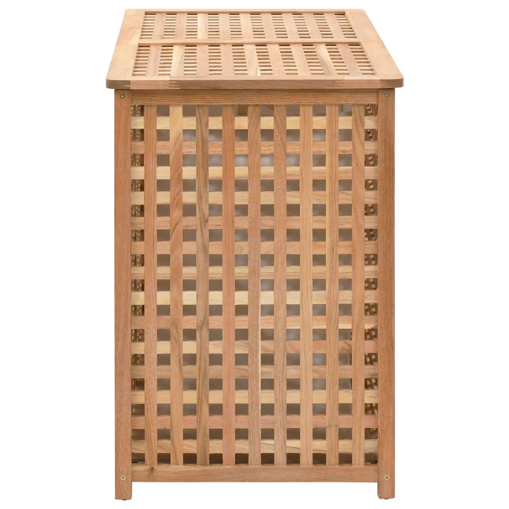 Skittentøyskurv 87,5X46X67 Cm Heltre Valnøtt