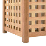 Skittentøyskurv 87,5X46X67 Cm Heltre Valnøtt