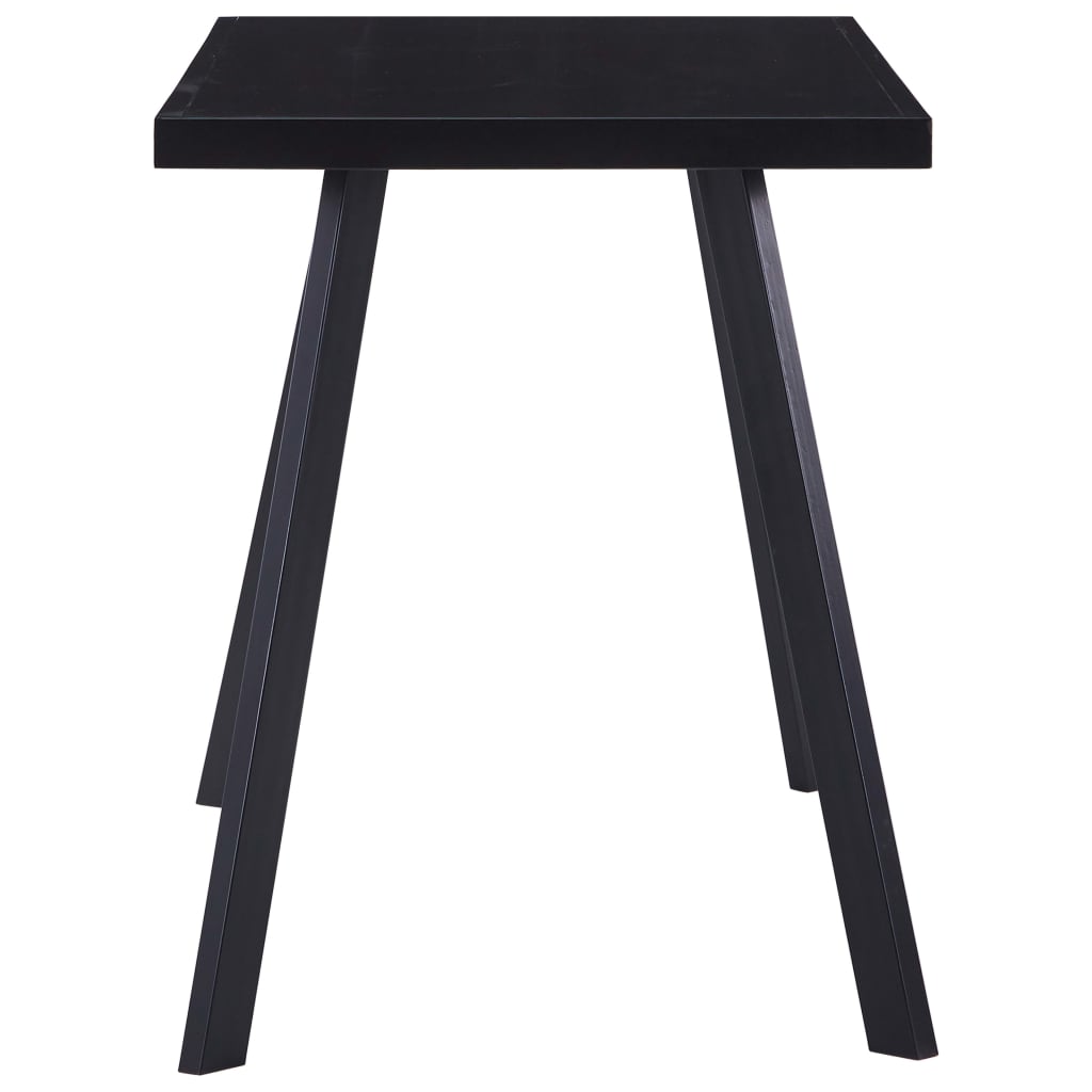 Spisebord Svart 120X60X75 Cm Herdet Glass