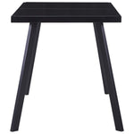 Spisebord Svart 140X70X75 Cm Herdet Glass